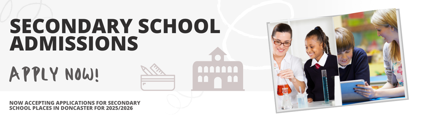 Apply now for Secondary School admissions for 2025/26