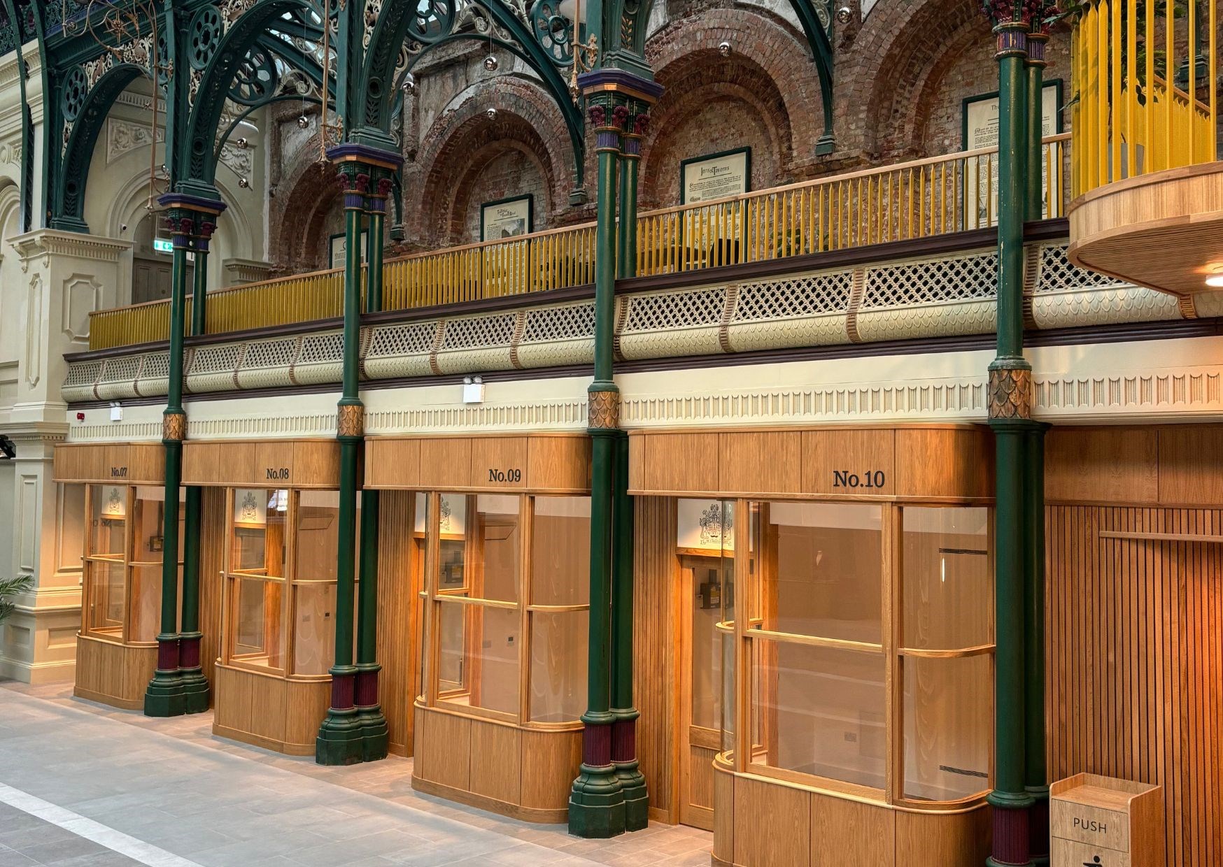 Doncaster Corn Exchange retail units 