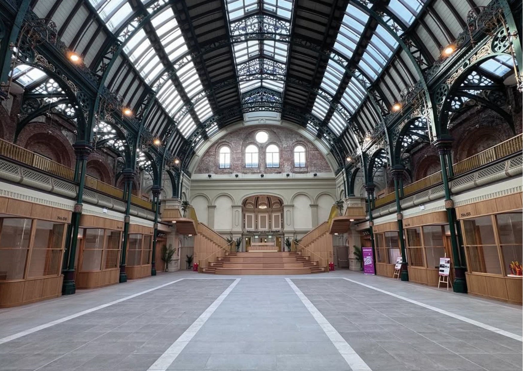 Doncaster Corn Exchange interior 