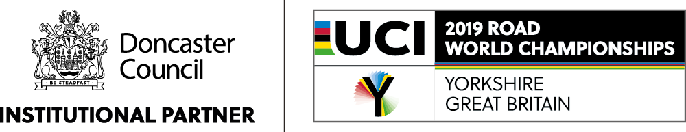 UCI Road World Championships 2019 and Doncaster Council logo