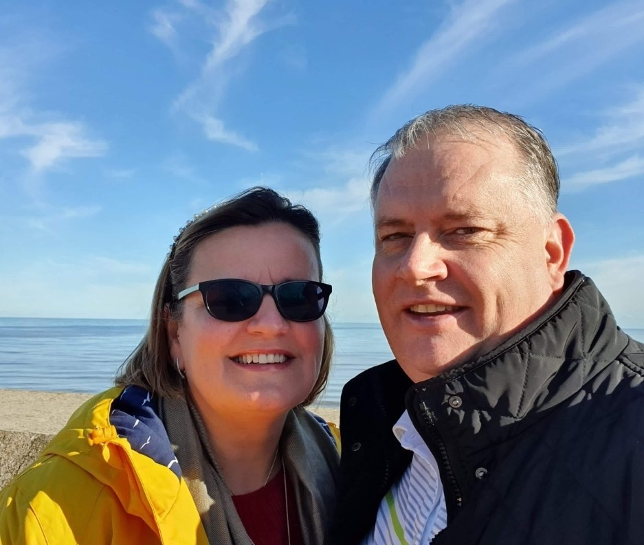 Foster Carers Joanne and Wayne