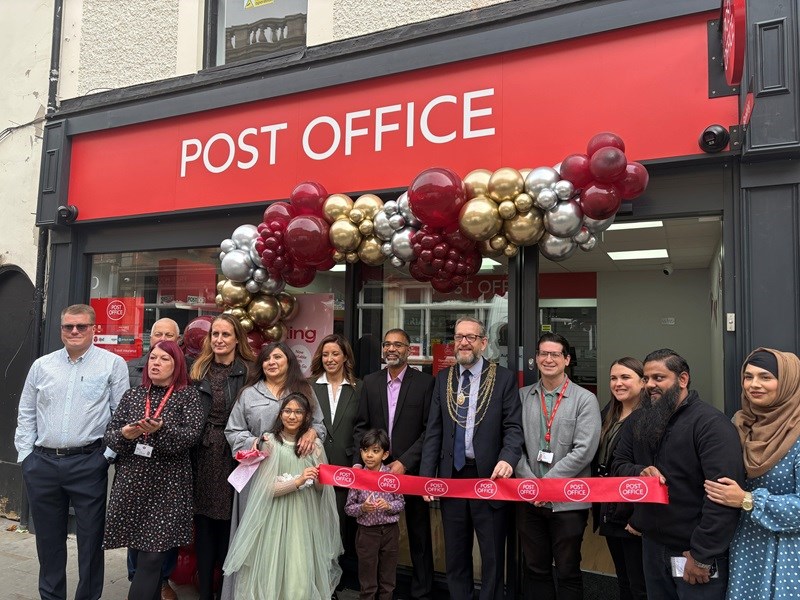 Official opening of new Post Office